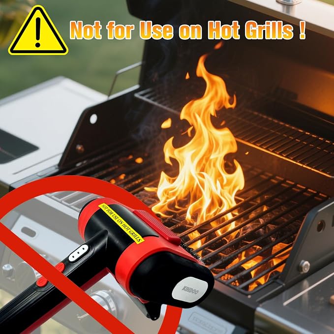 Grill Cleaner for Outdoor Grill, Electric Grill Brush for Grill - Image 8