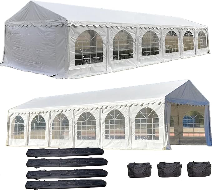 Delta 40'x20' Fire Retardant PVC Party Tent, Wedding Tent Canopy, Outdoor Event - Image 2