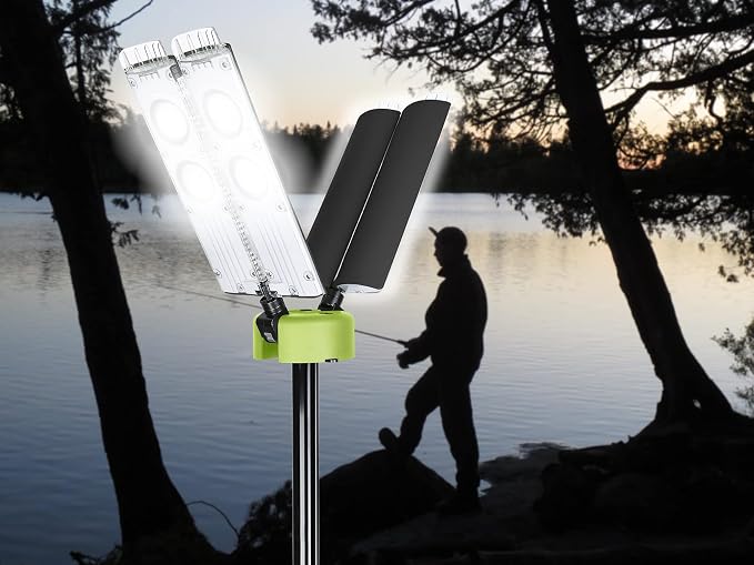 PowerSmith Voyager PVLR8000A 8000 Lumen Collapsible Cordless Tripod LED Work - Image 11