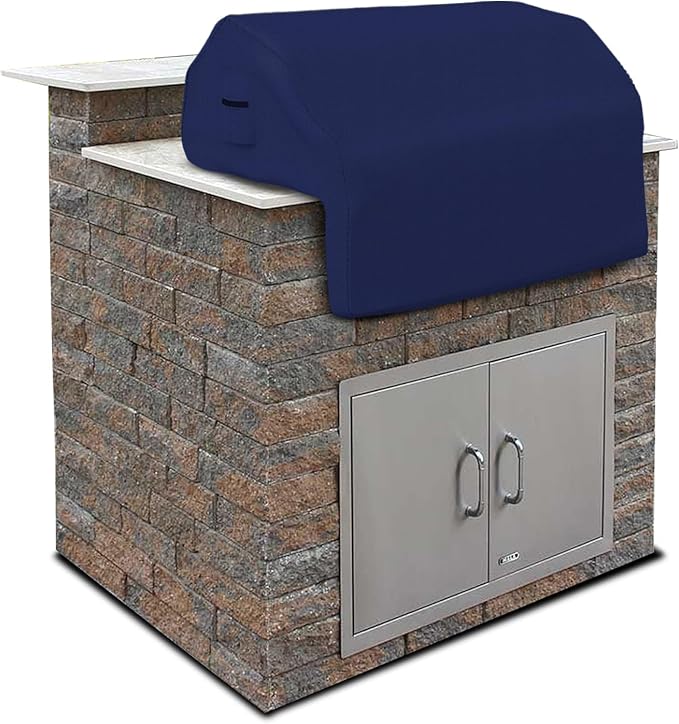 Covers & all Built-in Outdoor Grill Cover, Durable 12 Oz Waterproof Cover Max by CoversAll