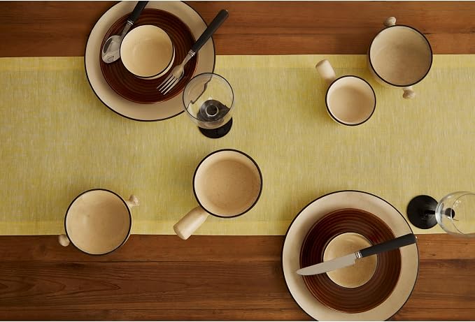 Solino Home Linen Small Table Runner 36 Inches - Image 3