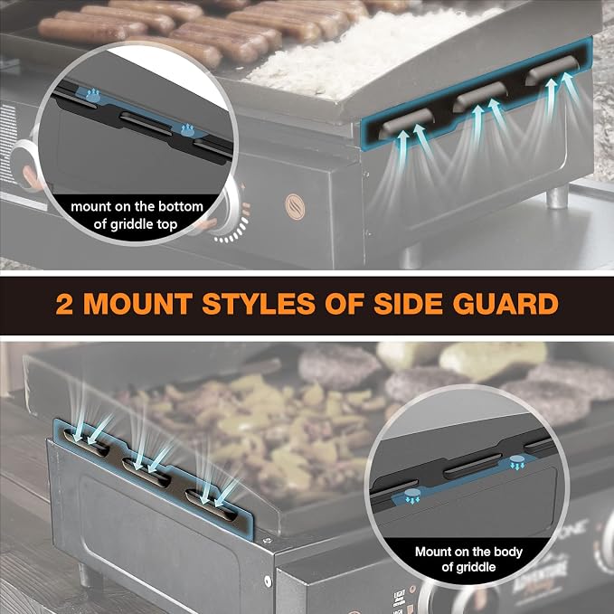 Wind Guards for Blackstone 22 Inch Griddle, Grill Accessories for Griddle Grill - Image 2