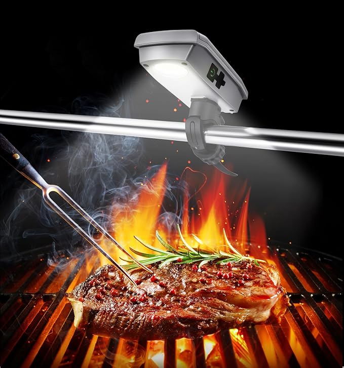 Solar Grill Light for Blackstone Griddle & Weber Grill, USB-C Solar - Image 7