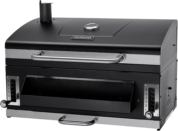 29 In Built-in Barbecue Grill, Charcoal bbq Grills by Unknown