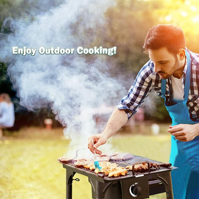 Goplus Outdoor Camping Stove, Single Burner Propane Gas Cooker w/Detachable - Image 7