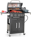 Captiva Designs 4-Burner Propane Gas BBQ Grill by CaptivaDesigns