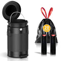 Dog Poop Trash Can Outside, 20L/5Gal Metal Outdoor Trash Can by Unknown