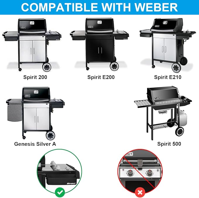 Full Size Griddle for Weber Old Spirit 200 Series Grills, Flat Top Griddle for - Image 5