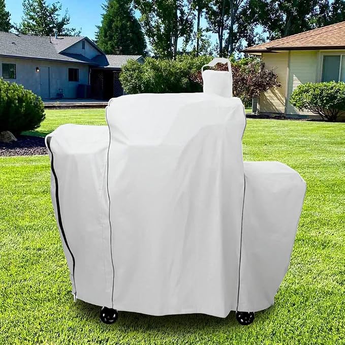 ZJYWSCH Grill Cover for Pit Boss Platinum Laredo 1000 PB1000PL Wood Pellet - Image 9
