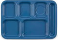 Carlisle FoodService Products Right-Hand Heavyweight 6-Compartment Melamine by CarlisleFoodServiceProducts
