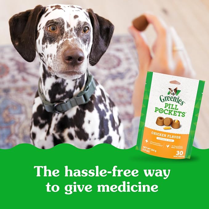 Greenies Pill Pockets for Dogs, Large Size Soft Dog Treats, Chicken Flavor - Image 5