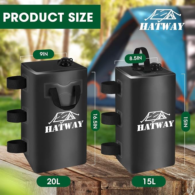 Canopy Weights, 132 LBS Canopy Water Weight Bag Set of 4 Leg Weights - Image 3