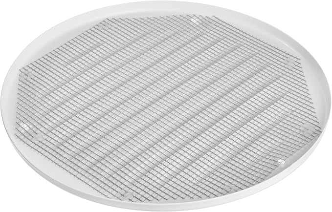 White Metal 6'' Inch Round Ventilation Grille - Image 5