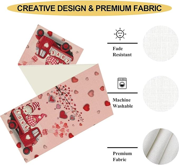 Valentines Day Table Runner - Image 5