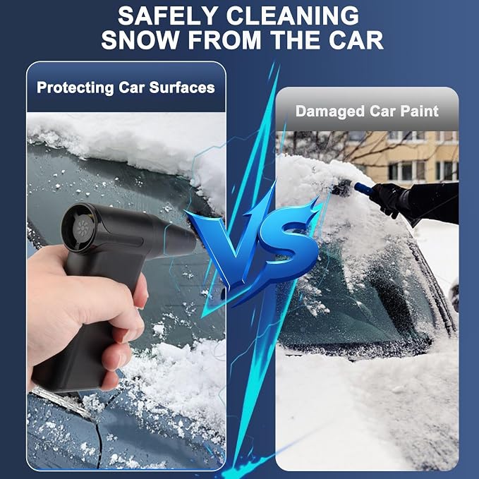 Portable Electric Air Duster, Lightweight 180000 RPM Cordless Fan - Image 7