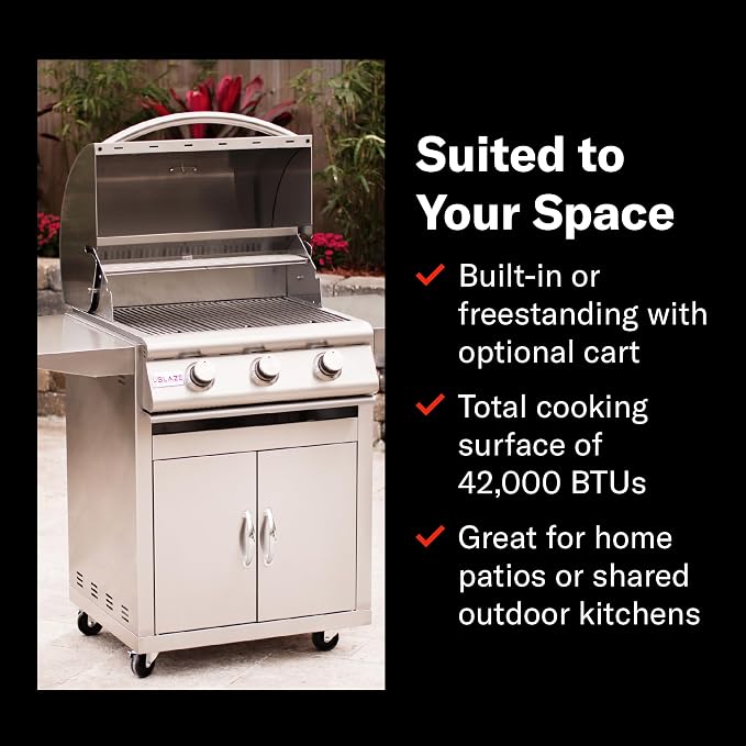 4 Burner Blaze Grill NAT GAS - Image 6