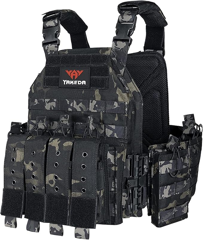 BOMTURN Upgrade Tactical Airsoft Outdoor Vest - Image 6