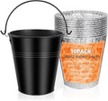 Drip Grease Bucket & 10 Pack Bucket Liners Set Compatible by Unknown