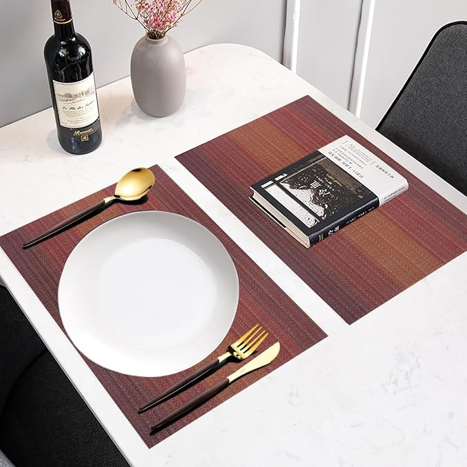 PIGCHCY 72 inches Table Runner, Table Centerpiece, Heat Resistant Vinyl Woven - Image 5
