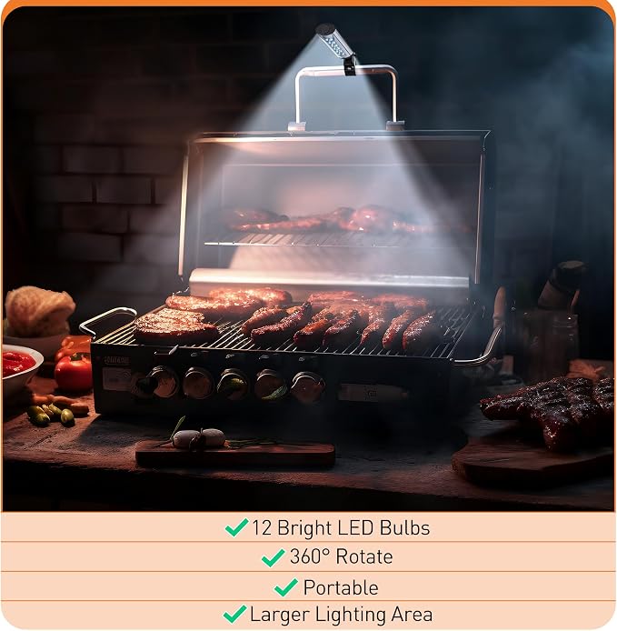 Meonum 1 Pack BBQ Grill Light Compatible - Image 4