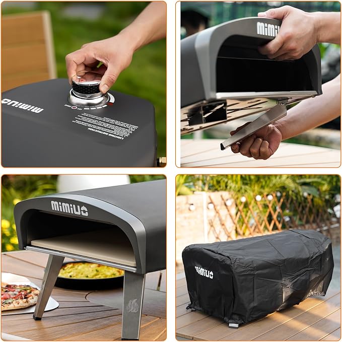 Mimiuo Gas Pizza Oven Outdoor - Image 5