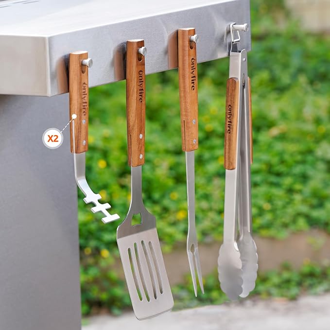 onlyfire 5PCS BBQ Tools, Heavy Duty Grill Kit - Image 8
