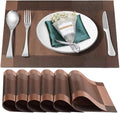 Placemats Set of 6, Heat and Stain Resistant Indoor/Outdoor Place mats by BxzanDya-LifeSmartMaker