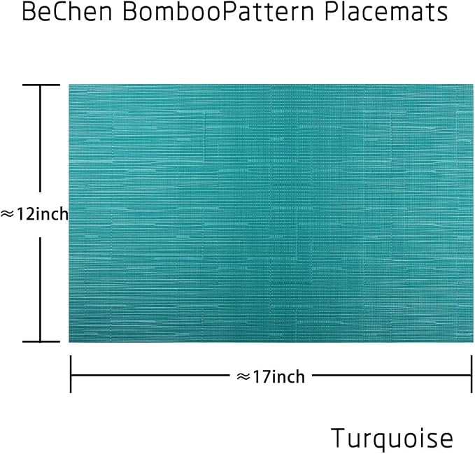 Plastic Placemats, Non Slip Washable Placemats - Image 2
