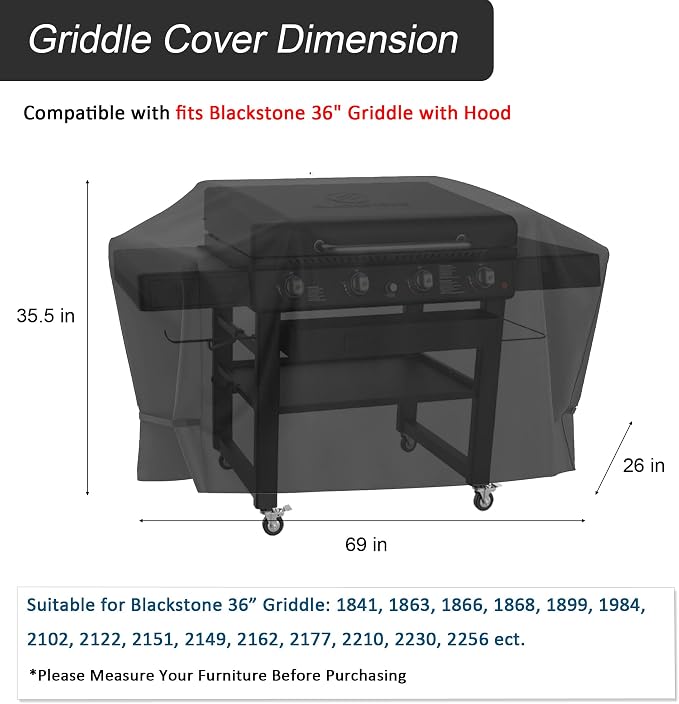 Griddle Cover for Blackstone 36 Inch Griddle - Image 2