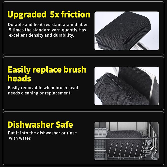 Grill Brush Bristle Free - Image 5