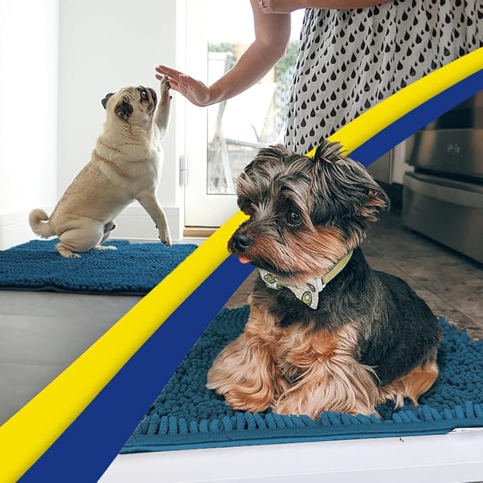 Muddy Mat® Shown on TV–Super Absorbent Microfiber Dog Door Mat - Image 2