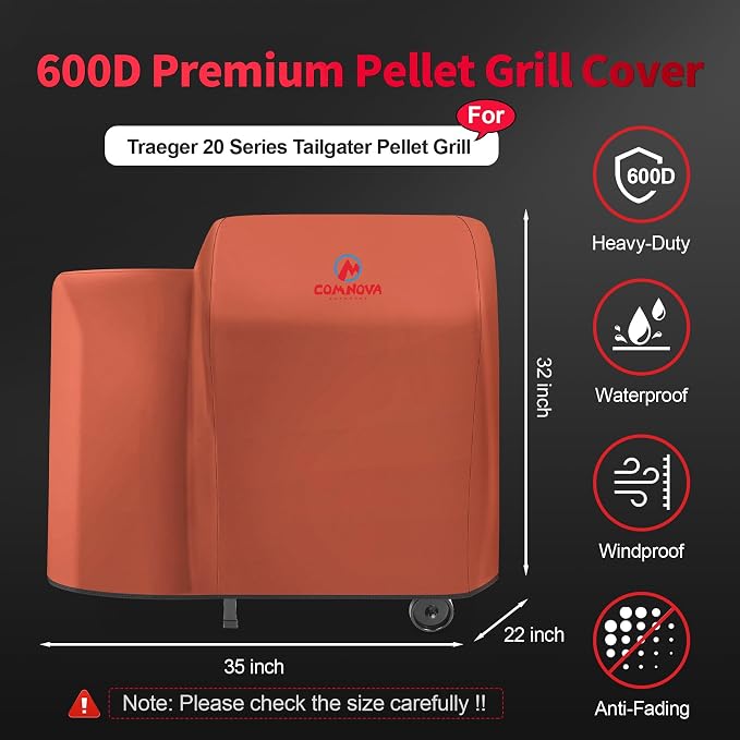 Comnova Grill Cover for Traeger - Image 3
