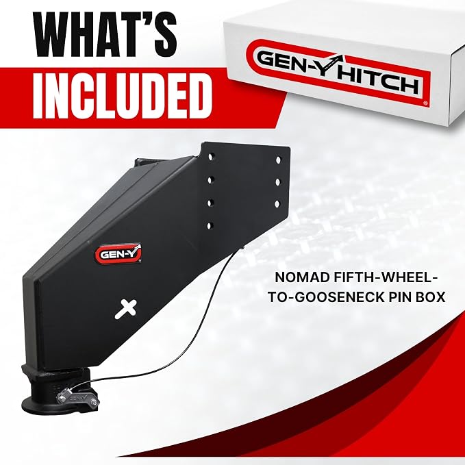 GEN-Y Hitch Fifth Wheel to Gooseneck Static Pin Box - Image 6