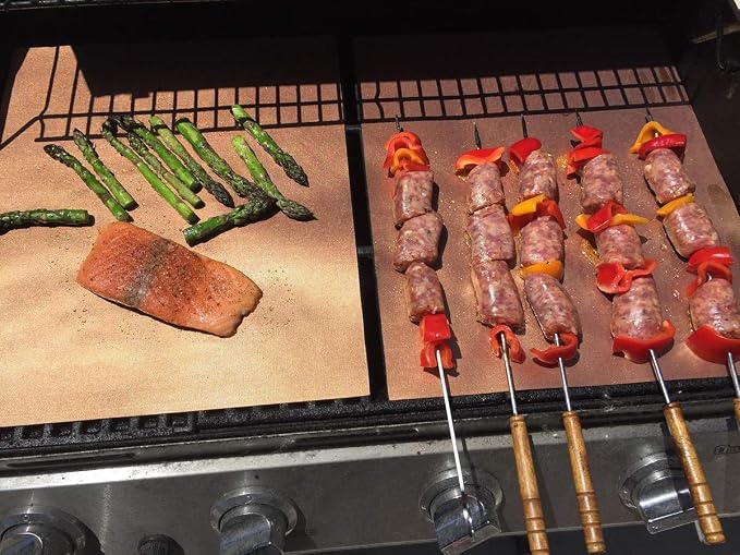 LOOCH Copper Grill Mat Set of 5 - Image 3