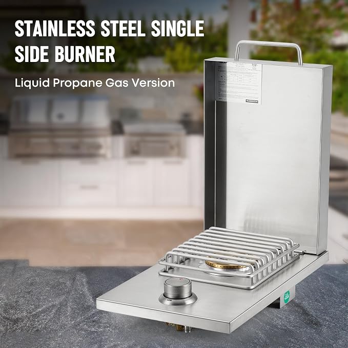 Hygrill Stainless Steel Built In Single Side Burner - Image 5