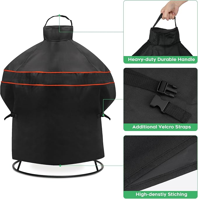 Heavy-Duty 600D BBQ Grill Cover fit - Image 3