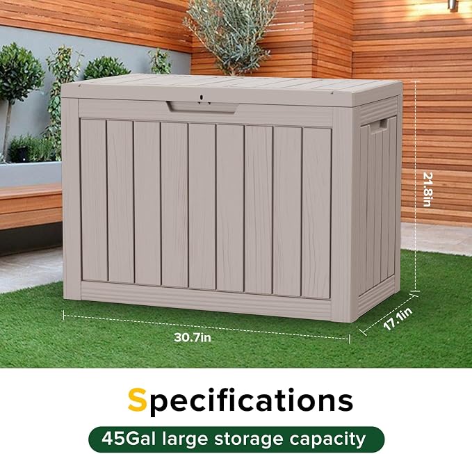 45 Gallon Patio Storage Box - Image 8