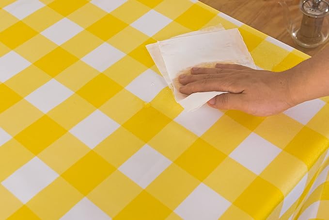 Cupuamon 2 Pack Waterproof Polyester Fabic Rectangle Checkered - Image 5