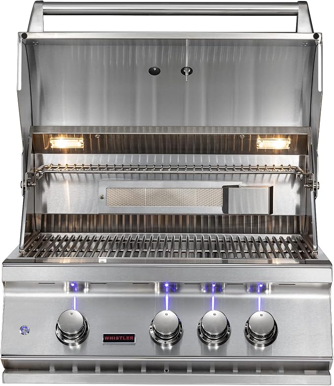 Whistler 28-inch Built-in 3-Burner Natural Gas Grill - Image 2