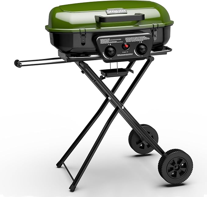Brand-Man Portable Gas Grill, Propane Standup Grill by Brand-ManGrills
