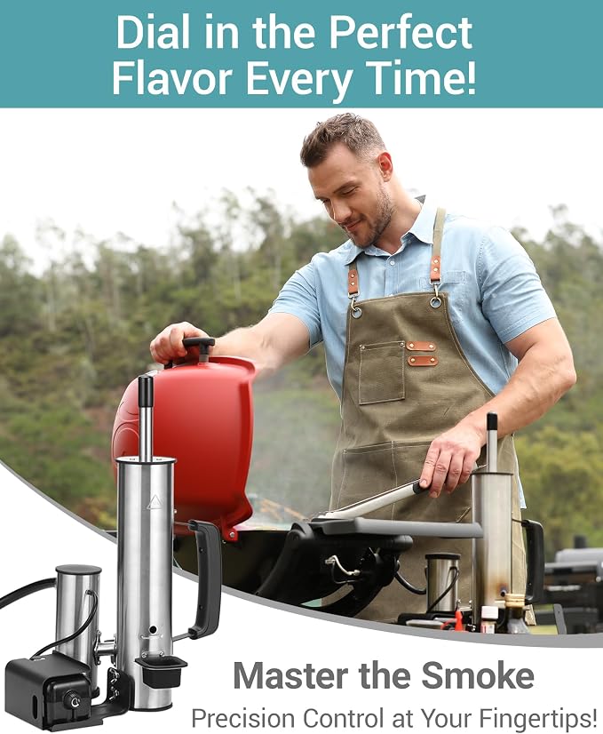 Cold Smoke Generator for BBQ Grills, Hot/Cold Smoker for Cheese, Meat & Fish - Image 5
