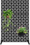 72" H×47" W Metal Privacy Screen, Outdoor Indoor Privacy Screens by Meyoppm