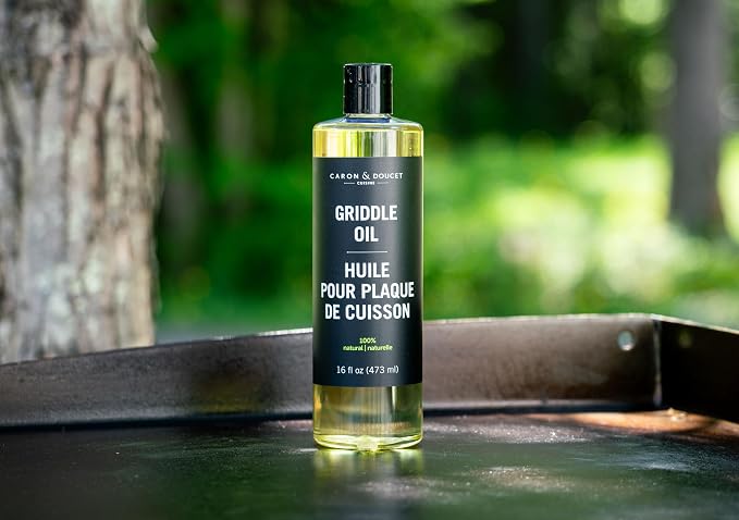 CARON & DOUCET Griddle Seasoning & Cleaning Oil | 100% Plant-Based & Food Grade - Image 2