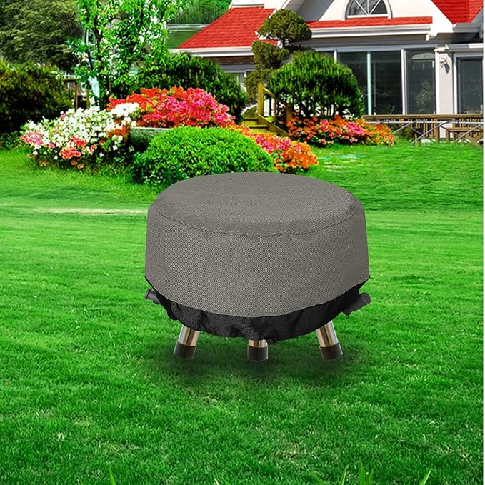 Fire Pit Cover 36 Inch, Heavy Duty Round Patio Fire Bowl Cover, Waterproof and - Image 4