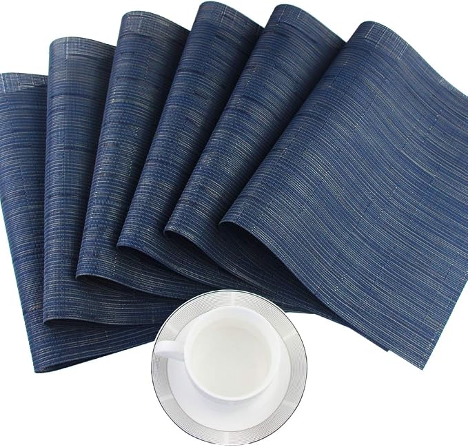 Plastic Placemats, Non Slip Washable Placemats - Image 3