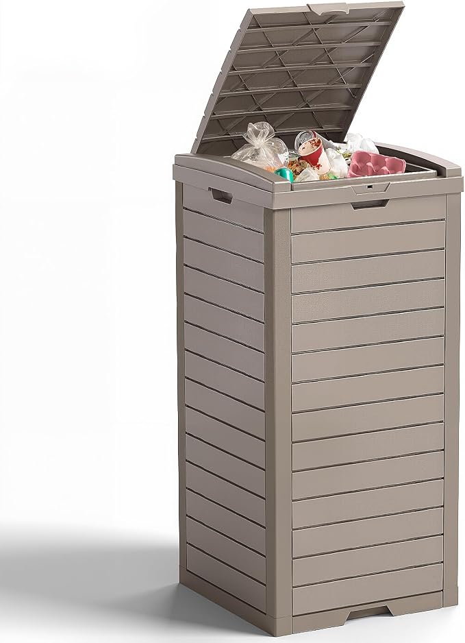 38 Gallon Outdoor Trash Can by Unknown