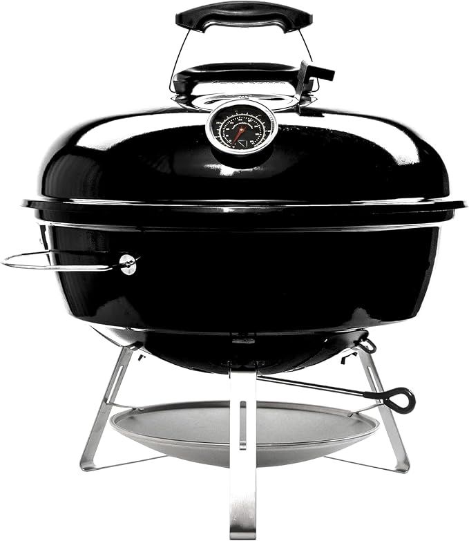 SnS Grills Slow ‘N Sear Travel Kettle, 2-Zone Cook Charcoal Basket and Easy by HomeoftheSlowNSear