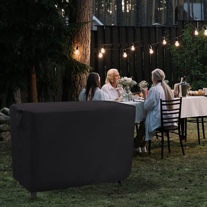 Patio Prep Table Cover for 52 Inch Keter Unity XL Portable Outdoor Table - Image 9