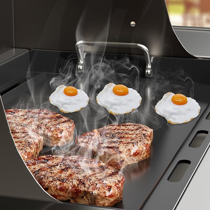 Full Size Griddle Insert for Weber Spirit 200 Series Gas Grill, Flat Top - Image 2