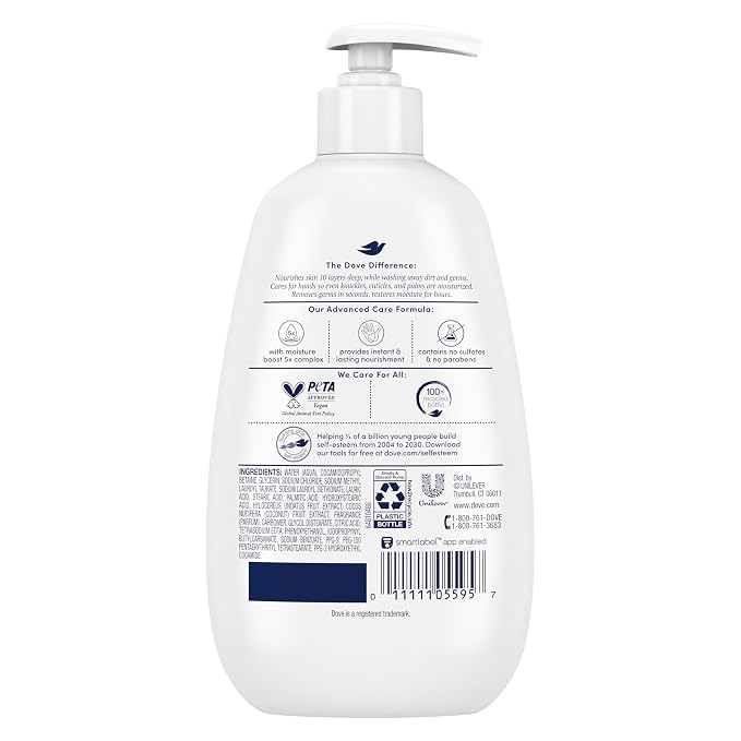 Dove Advanced Care Hand Wash 4 Count - Image 2